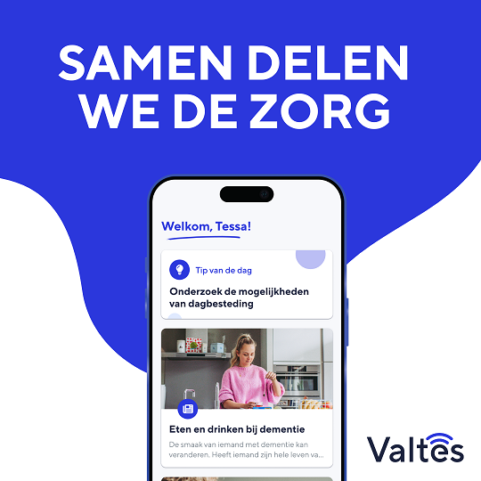 Digitale assistent voor mantelzorgers - Valtes Care 
